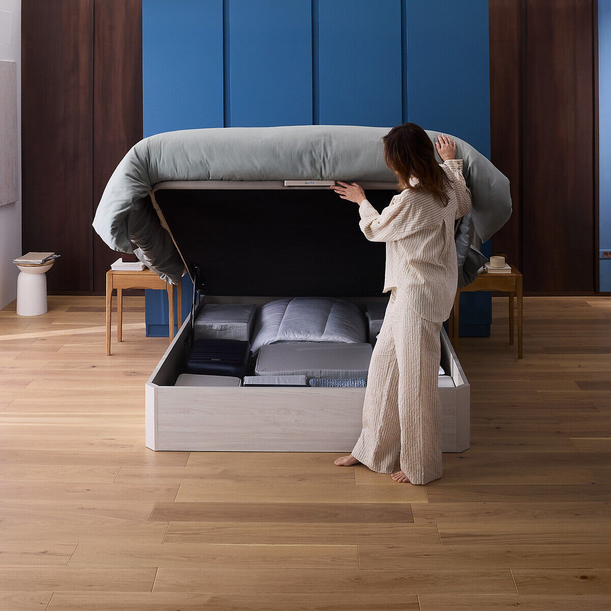 BULTEX Sommier lit coffre, Space Up