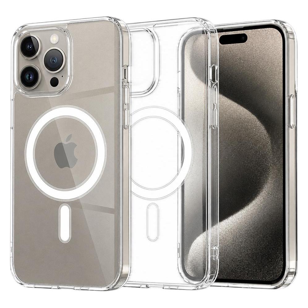 Techsuit - MagSafe Pro - iPhone 15 Pro Max - Transparent (Apple iPhone 15 Pro Max) (56342606)