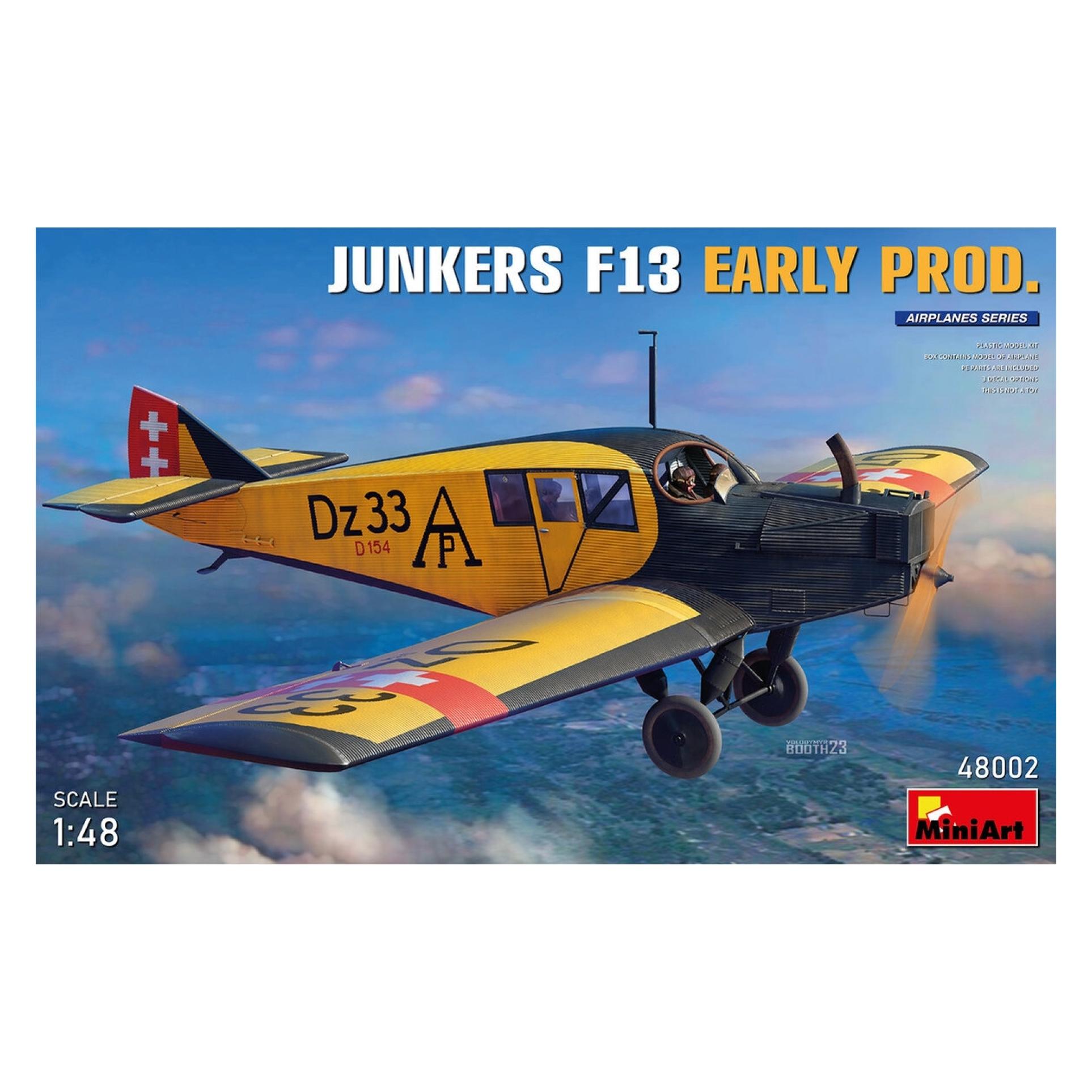 Other 1:48 Junkers F13. frühe Produktion (550048002)