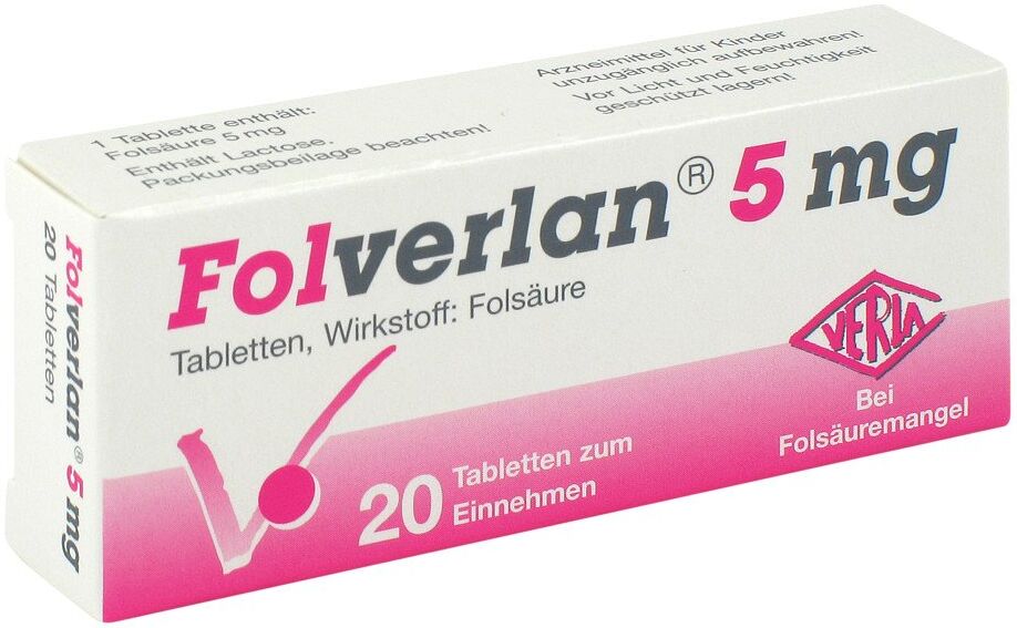 Folverlan 5 mg Tabletten 20stk