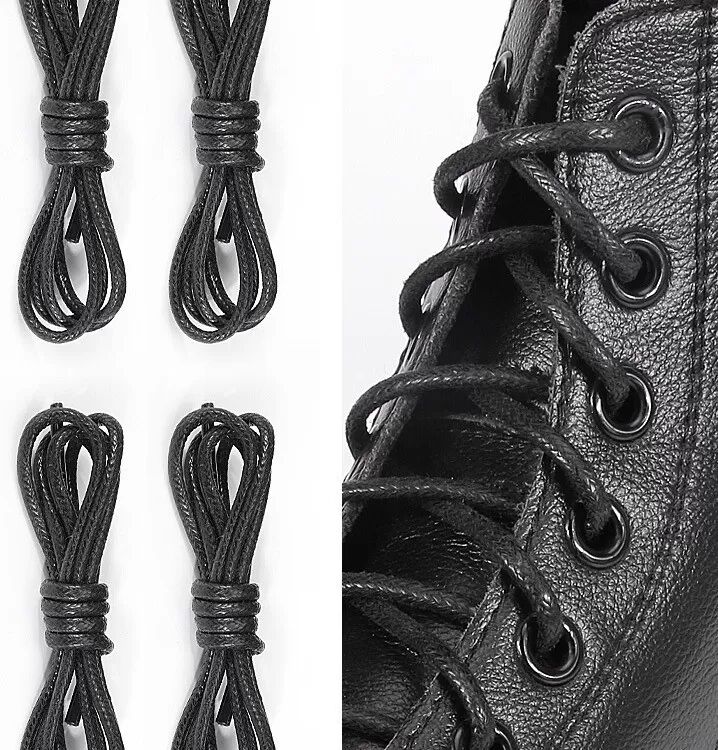INF Lacets ronds cirés 2 paires 1.4 m