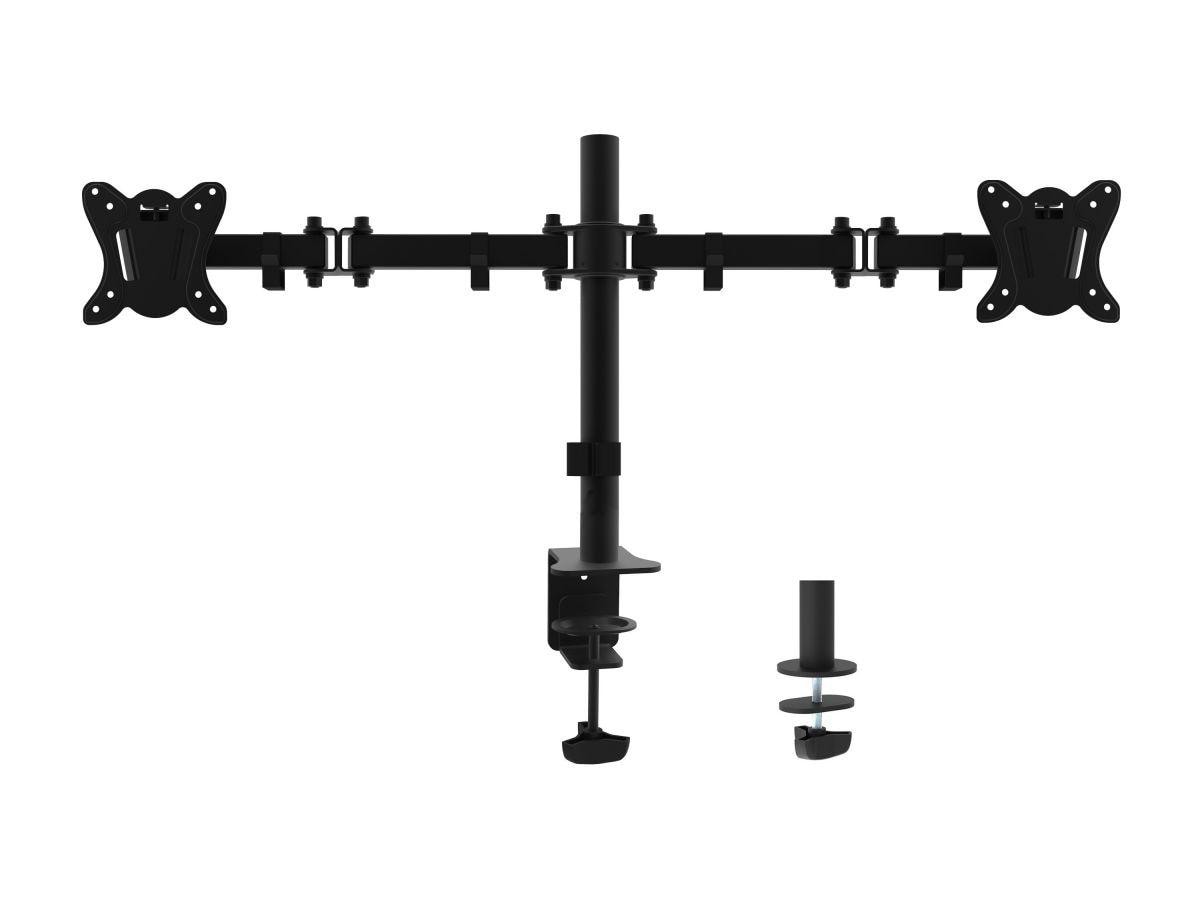 EQUIP 650152 13"-27" Bewegliche Dual Monitor/LCD-Tischhalterung