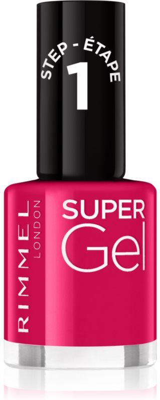 Rimmel Super Gel gel nail polish without UV/LED sealing shade 026 Sun Fun Daze 12 ml