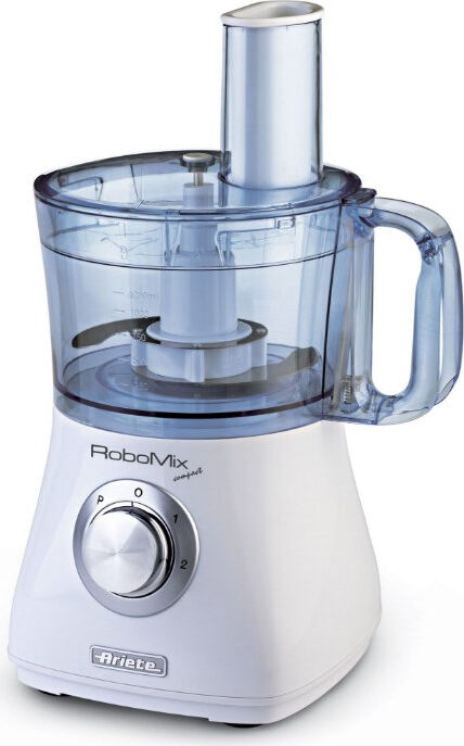 Ariete 1769 Robot Da Cucina Capacità 2 Litri 2 Velocità Tasto Pulse Potenza 500 Watt Colore Bianco - 1769 Robomix Compact