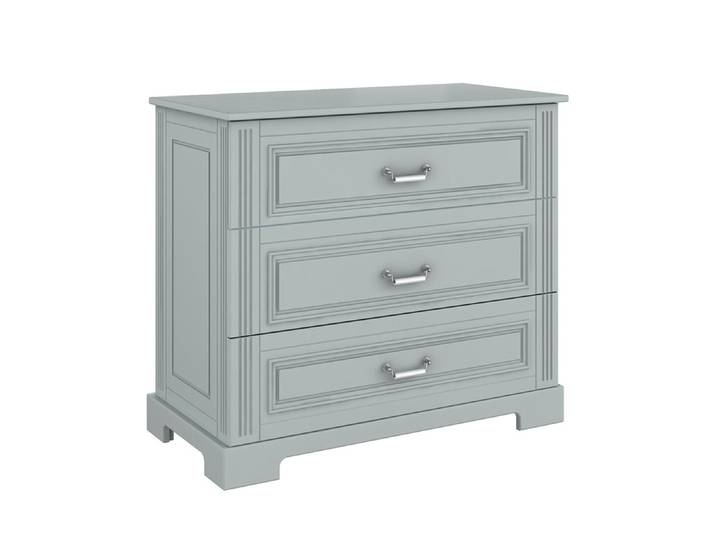 Commode 3 tiroirs Bellamy Ines Gris