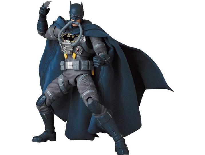 Medicom Actionfigur Batman Hush MAFEX Stealth Jumper Batman 16 cm Actionfigur