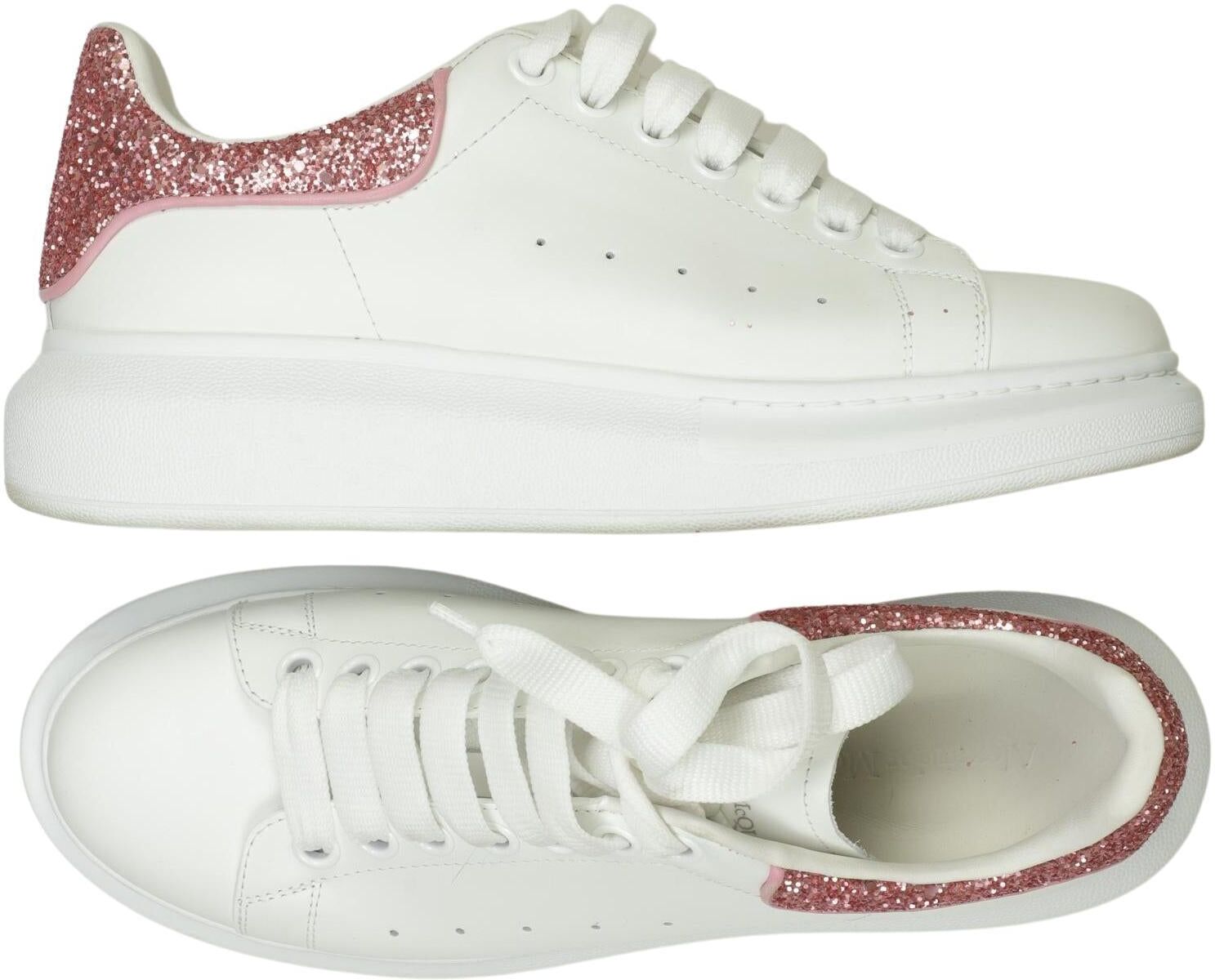 Alexander McQueen Damen Sneaker, Mehrfarbig, Gr. EU 39, Kunstleder / Leder - Second Hand