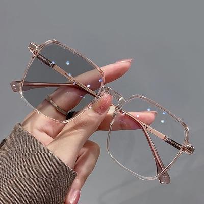 Photochromic Anti Radiation Glasses For Men And Women black