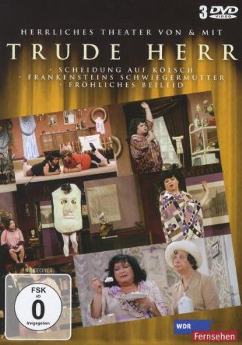Trude Herr - Trude Herr - Herrliches Theater von und mit Trude Herr [3 DVDs] - Preis vom 09.10.2026 07:28:09 h