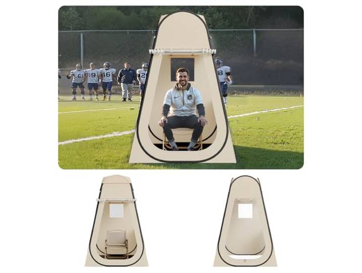 VEVOR Tente de Sport Pop up\, 4 Tailles optionnelles\, Tente à Bulles Transparente pour 1 à 6 Personnes\, Pod d'extérieur étanche avec Tapis de Sol et Housse supérieure\, tentes de Jardin Igloo dôme abri