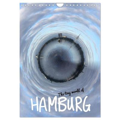 The tiny world of HAMBURG (Wandkalender 2026 DIN A4 hoch), CALVENDO Monatskalender