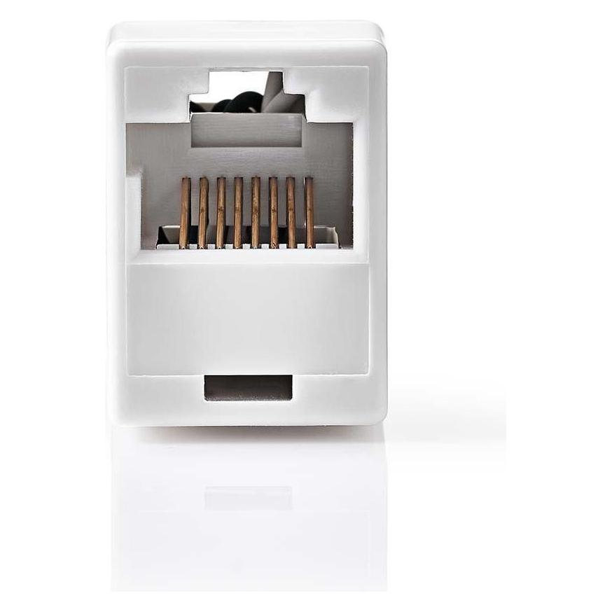 Nedis CCGP89005WT Cat5-Netzwerkadapter RJ45 Buchse - RJ45 Buchse Weiss (UTP, CAT5) (CCGP89005WT)