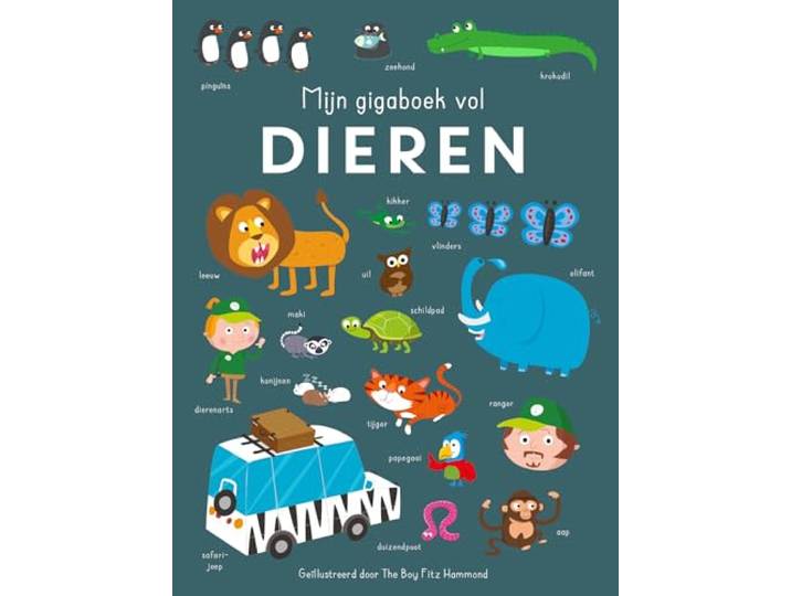 Mijn gigaboek vol dieren