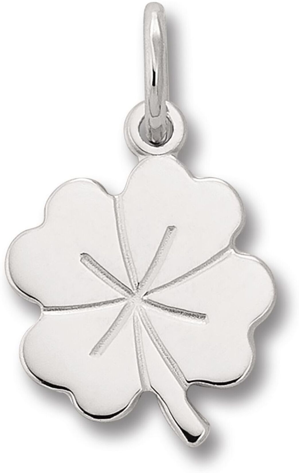 Kettenanhänger ONE ELEMENT "Kleeblatt Anhänger aus 925 Silber", silber, Schmuckanhänger, Damen, Silber 925 (Sterlingsilber), Kettenanhänger, Natur