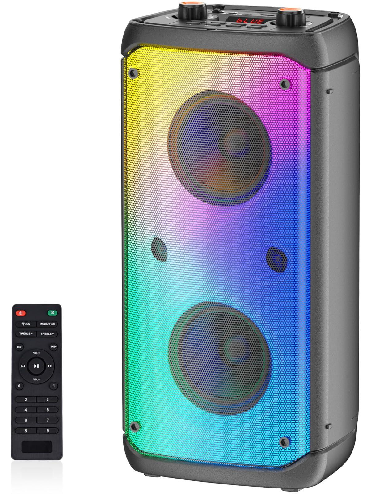 Selius Draagbare Bluetooth Speaker 80W Peak - Zwart