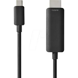N CCGL64655BK20 - USB 5 Gb/s Kabel, C-Stecker > HDMI-Kabel, 2m, Schwarz