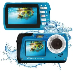 Easypix Aquapix W3048 (2 mm, 13 Mpx), Kamera, Blau
