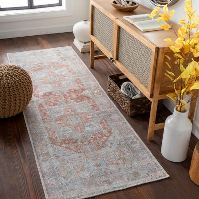 Livabliss Farhad Traditional Medallion Machine Washable Area Rug