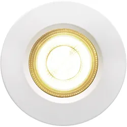 Nordlux Outdoor LED Einbau-Downlight DORADO SMART, 1er-Set, IP65, 4.7W 2200-6500K 360lm, Bluetooth steuerbar, dimmbar, weiß NORD-2015650101