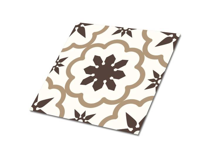 SELBSTKLEBENDE Wandfliesen 9 Stück 30x30 cm - Sterngeometrie