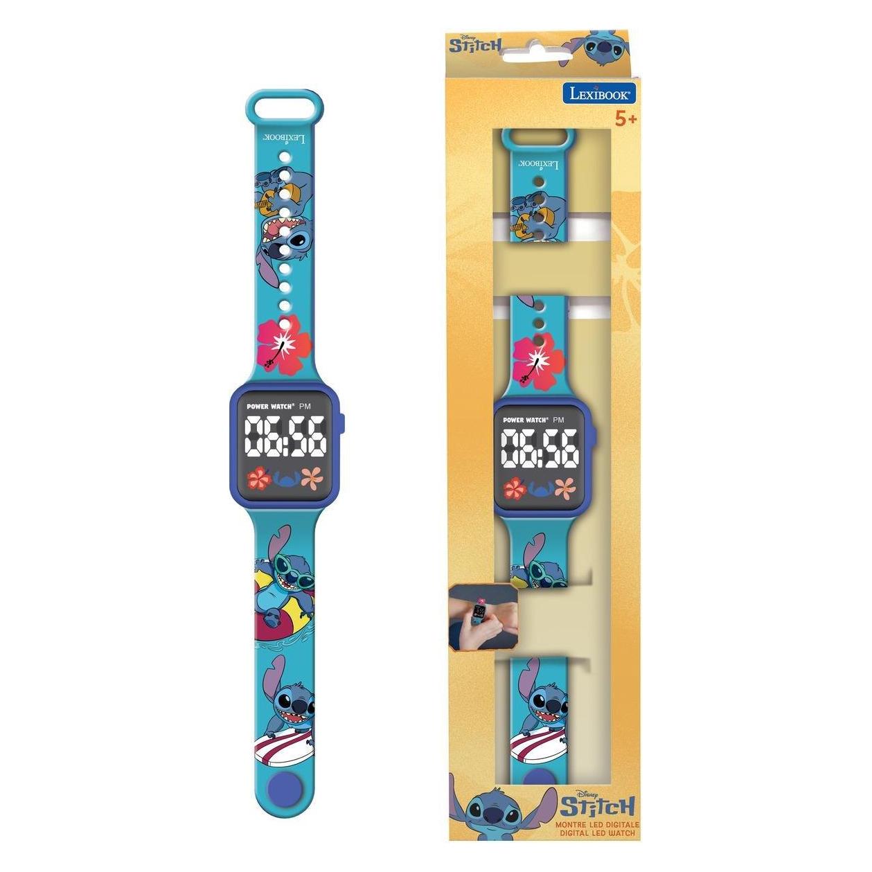 Lexibook - Stitch LED Digitaluhr (Deutsch) (DMW060D)