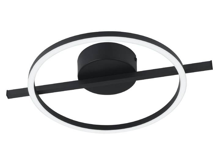 EGLO AMANDOLO\, éclairage LED\, 1900 lumens\, indice de protection IP20\, couleur noire