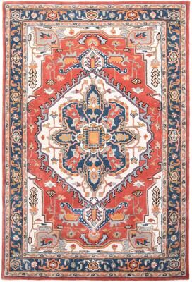 Alora Decor Cyrus Transitional Medallion Hand-Tufted Wool Rug