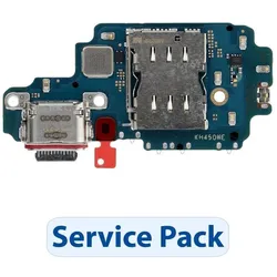 Samsung Consumables! ServicePack Charging Board S22 Ultra S908 GH96-14802A, Mobilgerät Ersatzteile