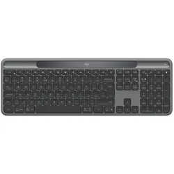 Logitech Signature Slim Solar + K980 Tastatur Universal RF Wireless + Bluetooth QWERTY UK International Graphit