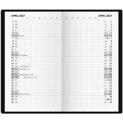 Glocken Taschenkalender 2027, 8.7x15.3x0.4 cm