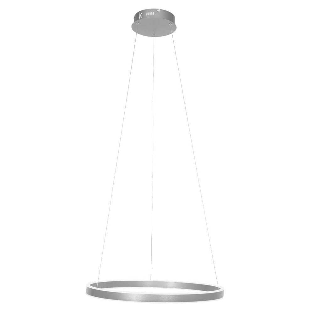 Steinhauer Ringlux Design Hanglamp Aluminium Zilver/Grijs met LED