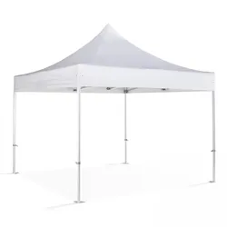 Oviala Business MobeventPro Faltzelt M2 3x3m Alu 50MM 520g/m2 - Aluminum und Polyester - Weiß