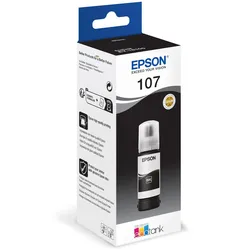 Epson Original EcoTank 107 Tintenflasche - schwarz (C13T09B140)