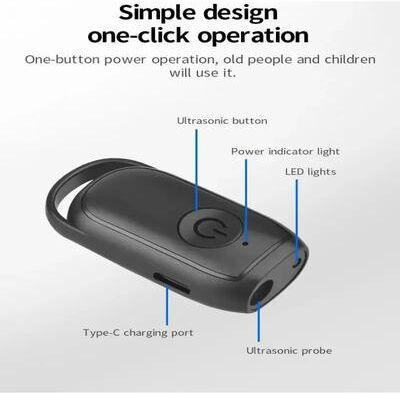 Inspired Living Rechargeable Ultrasonic Dog Bark Deterrent With LED Light Long Range Portable Dog Training Device Rechargeable Ultrasonic Dog Bark Deterrent With LED Light Long Range Portable Dog Training Device
