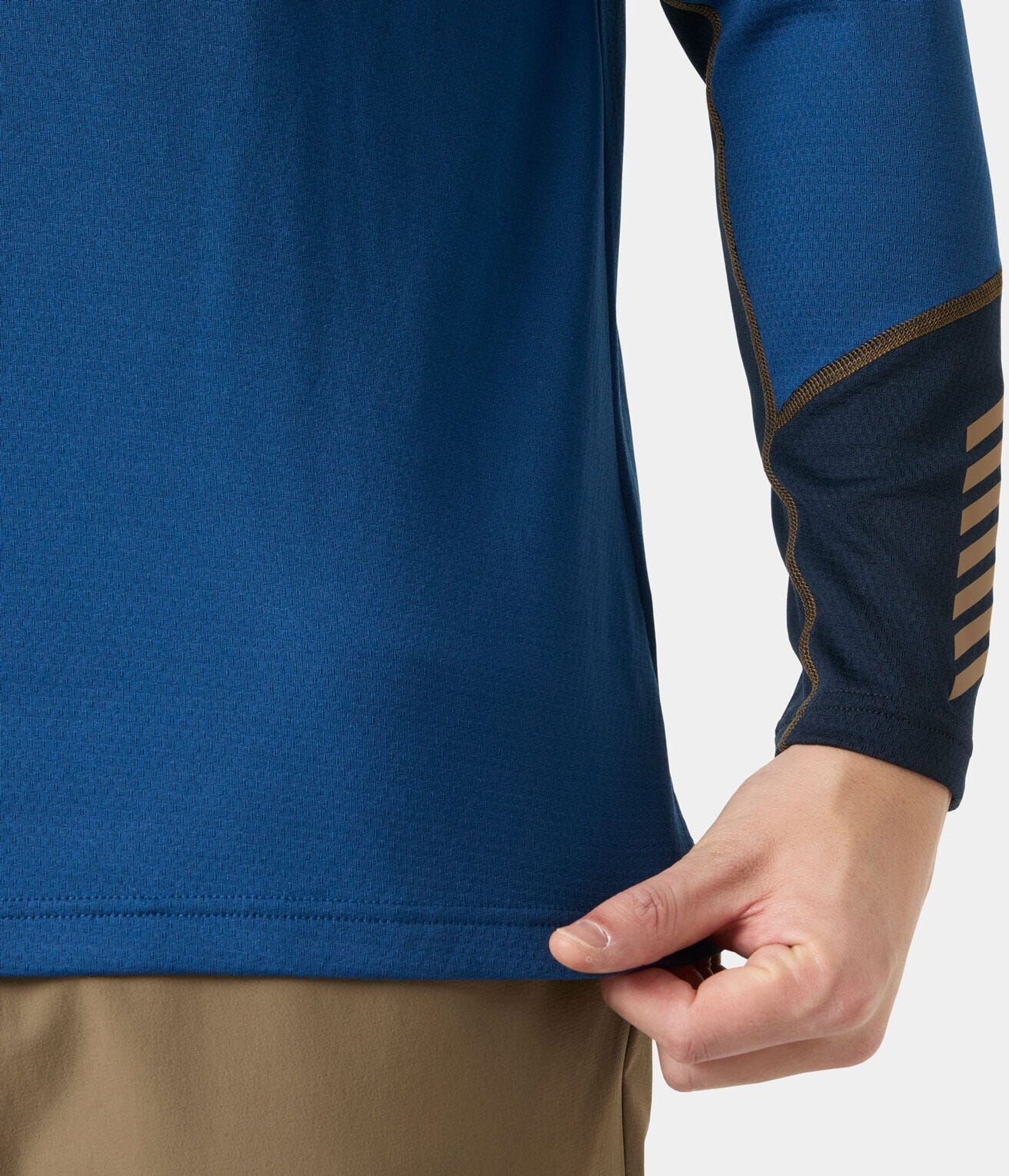 Helly Hansen Men's Lifa® Active Crew Base Layer - Blue - 2XL
