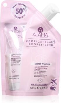 Alama Professional Color Protecting Conditioner condicionador para proteção da cor Eco Refill 100 ml. Color Protecting Conditioner