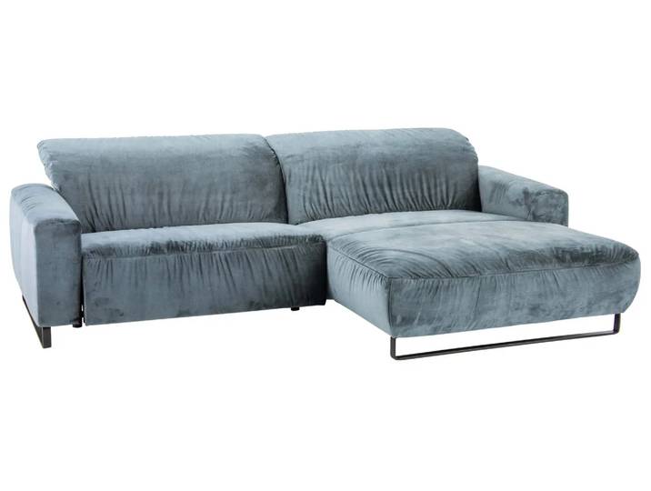 Ecksofa Eindhoven Basic Candy / Farbe: Aqua / Material: Stoff Basic