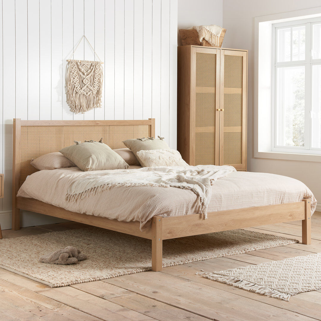 Norden Home Noemi Bed Frame Oak Kingsize (5')