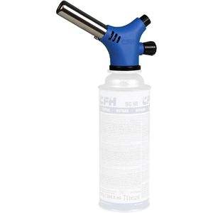 CFH Lötlampe 52097, LB 97, bis 650°C, für Schraubgaskartuschen, mit Piezozündung