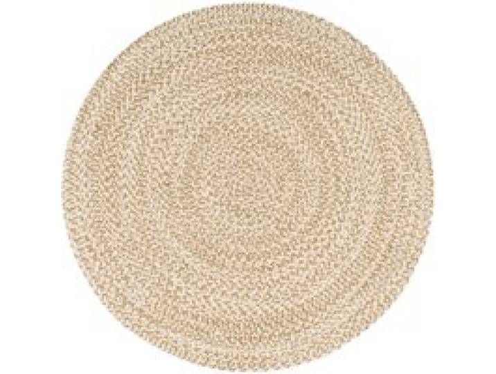 Tapis en jute Vibora beige 80 cm rond