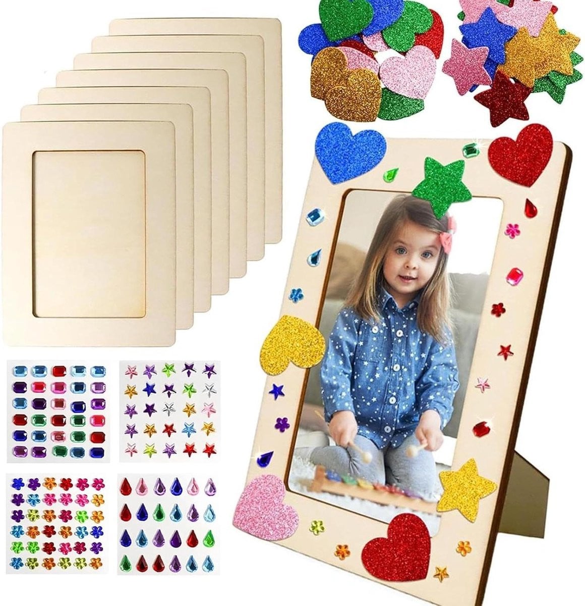 Houten fotolijsten voor creatieve decoratie