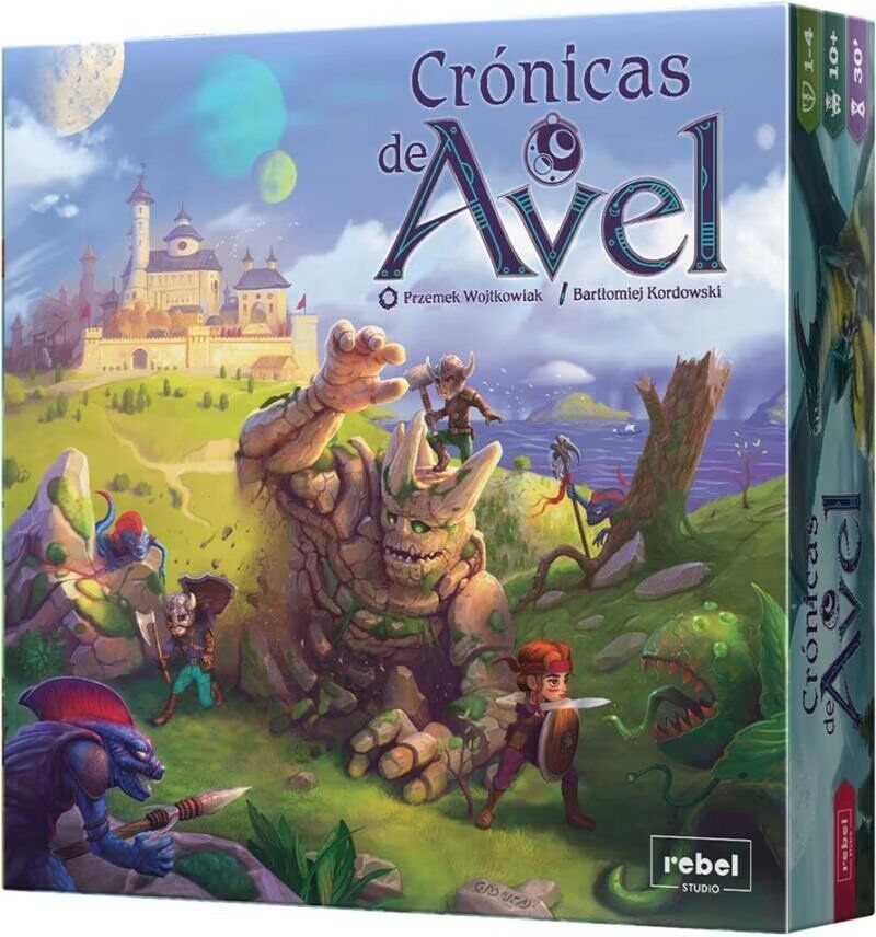 Asmodee Crónicas De Avel Juego De Mesa Cooperativo Talla Única Unisex