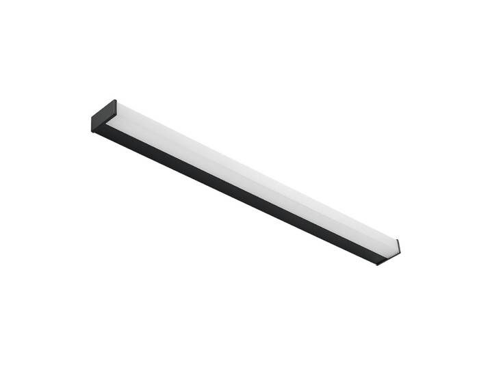 Applique murale en aluminium noir