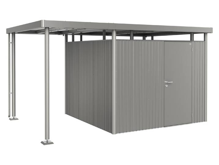 Biohort Seitendach S Highline H4 Quarzgrau