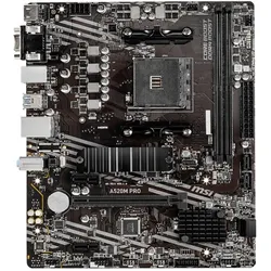 MSI A520M Pro (AM4, AMD A520, mATX), Mainboard