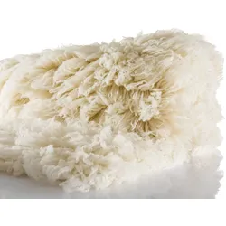 Natur Pur Teppich Flokati Pur UNI natural 160x230 cm