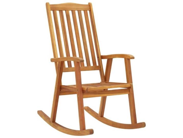 Chaise à bascule Bois d'acacia massif