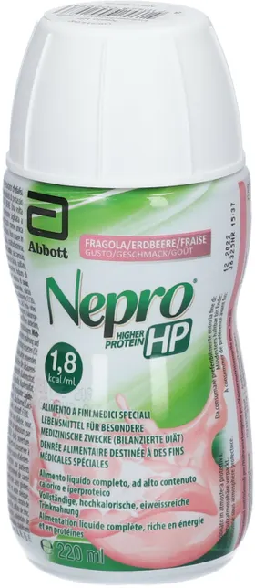 Abbott Nepro HP Fragola, 220 ml