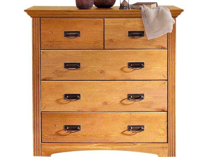 OTTO home Schubkastenkommode Konrad, Kommode, im Landhausstil, rustikal, Breite 94 cm, aus massiver, FSC®-zertifizierter Kiefer
