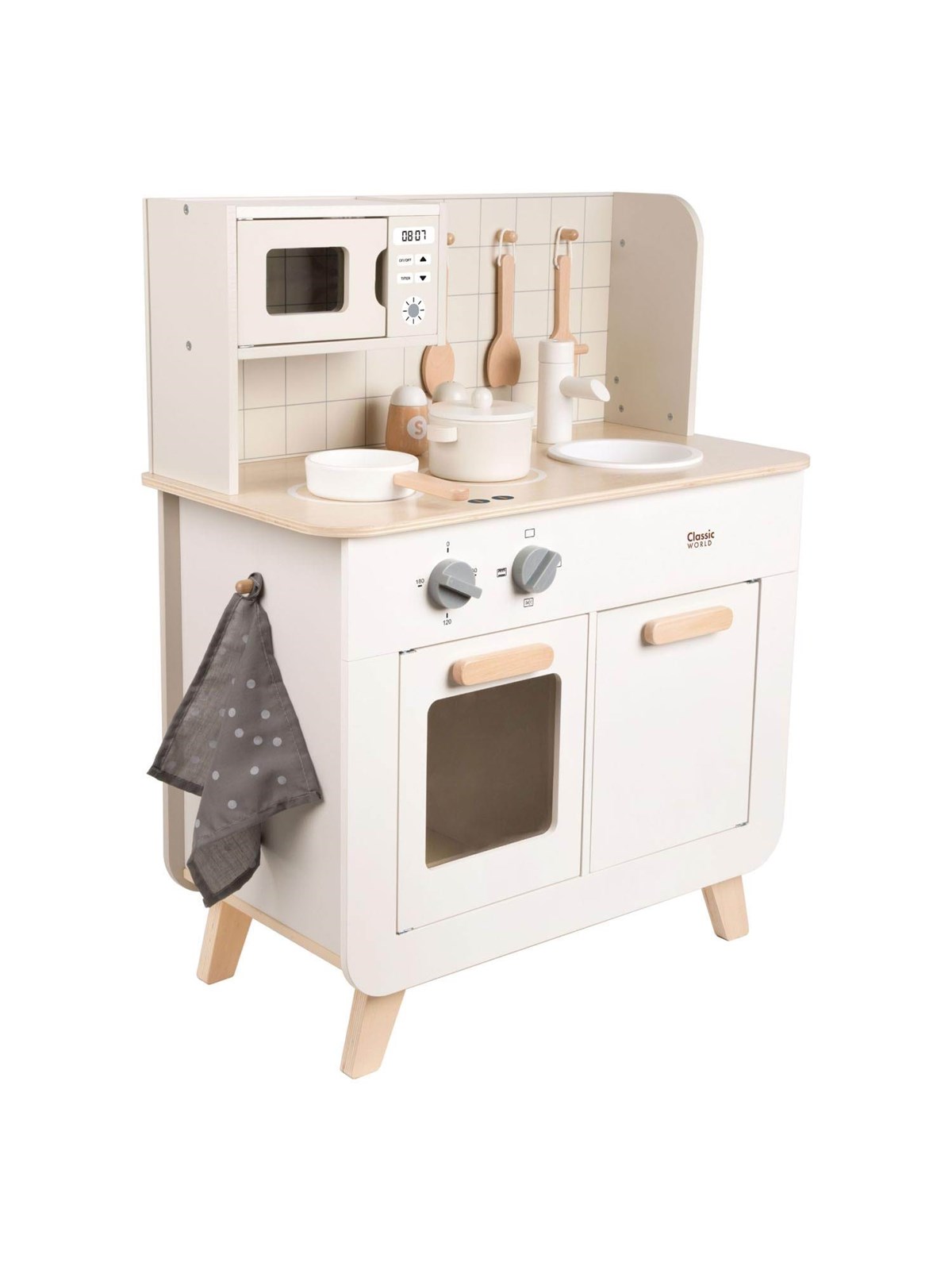 Classic World Wooden Chef's Play Kitchen 11pcs.